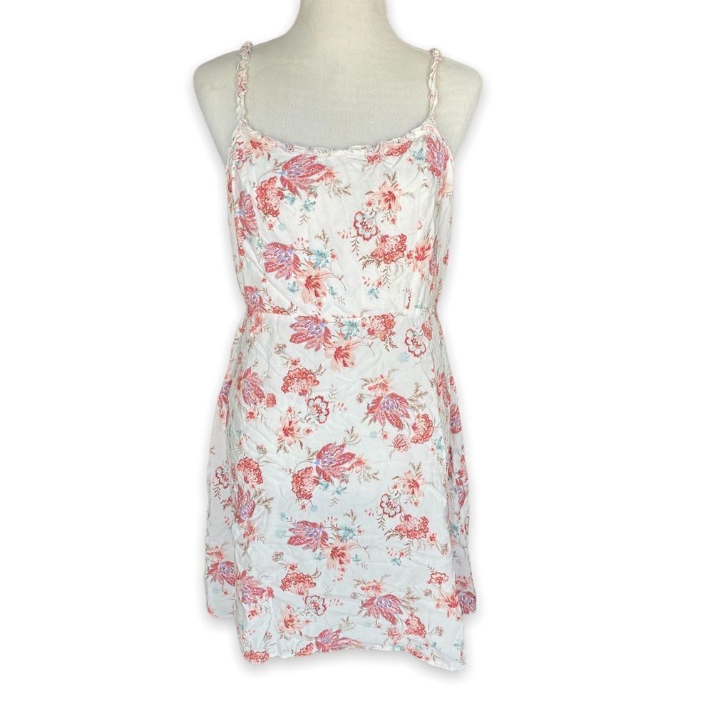 Summer Floral Bohemian Chic Cottagecore Midi Spring Sleeveless Sundress Dress